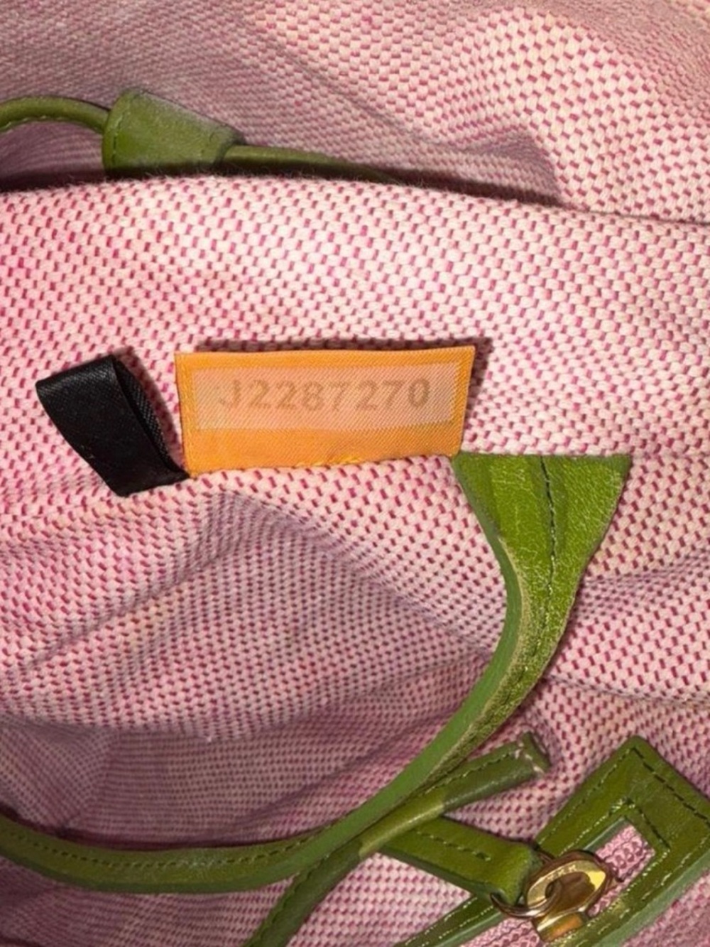 Dooney & Bourke Green Croc-Embossed Structured Bag - Picture 6 of 9